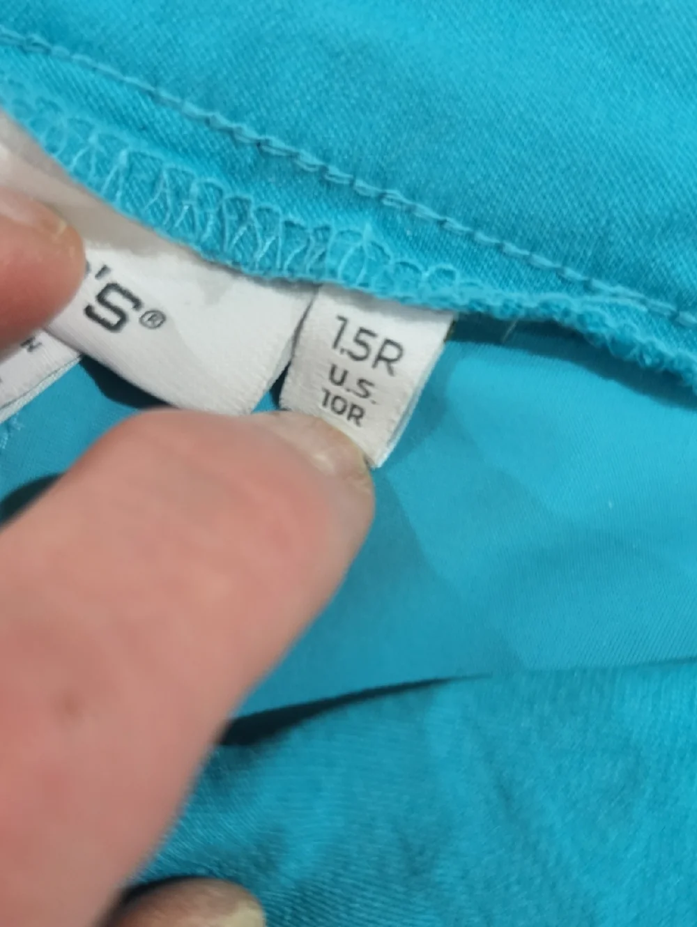 Chico's Turquoise Women's Pants - Picture 3 of 4